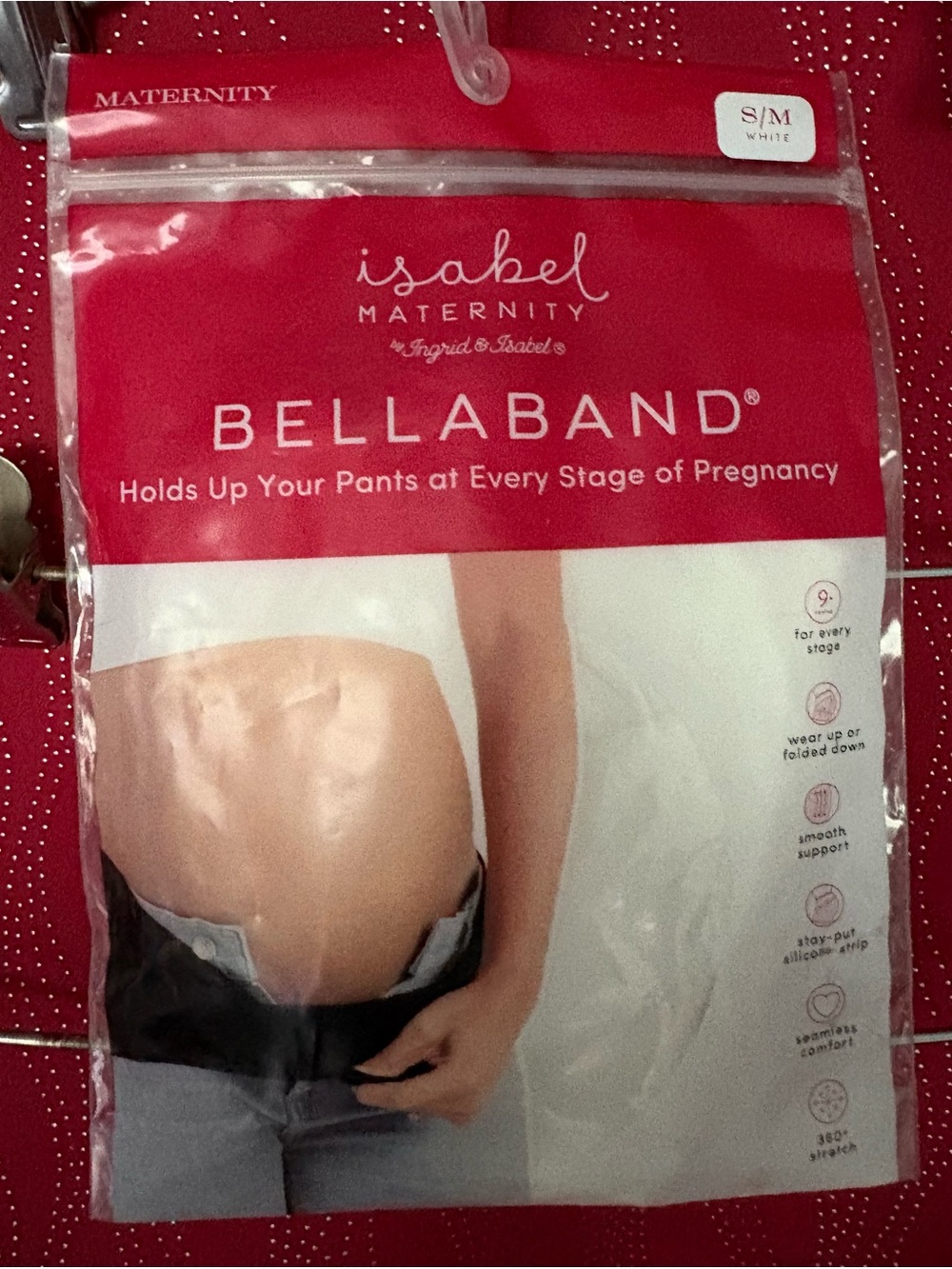 Isabel Maternity by Ingrid & Isabel BellaBand in White and Black
